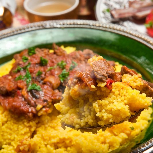 Free-Range Lamb Stew with Grass-Fed Bone Broth