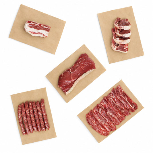 Grass-Fed Angus Braai Box (includes Free Range Lamb, L.A. Wagyu optional)