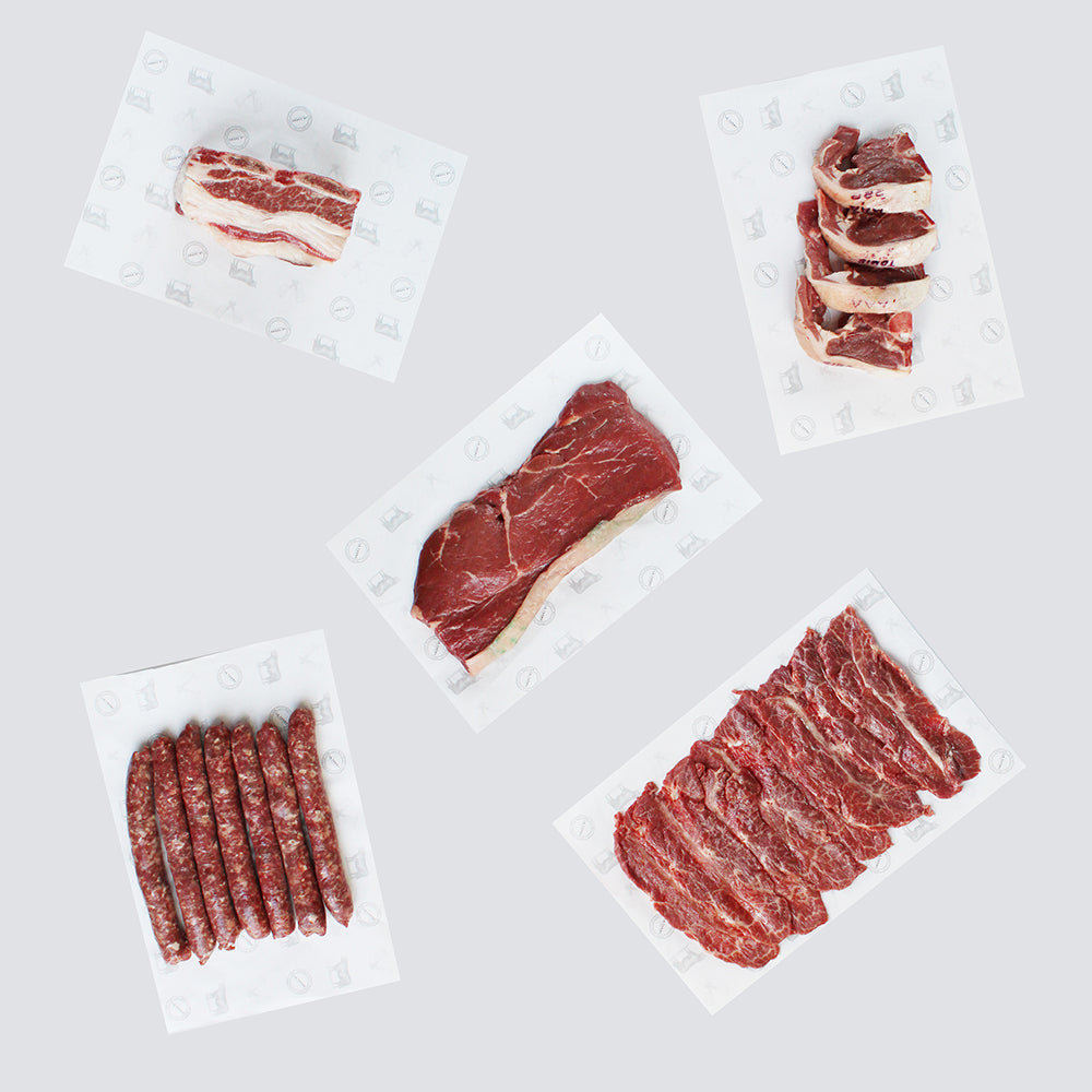 Grass-Fed Angus Braai Box (includes Free Range Lamb, L.A. Wagyu optional)