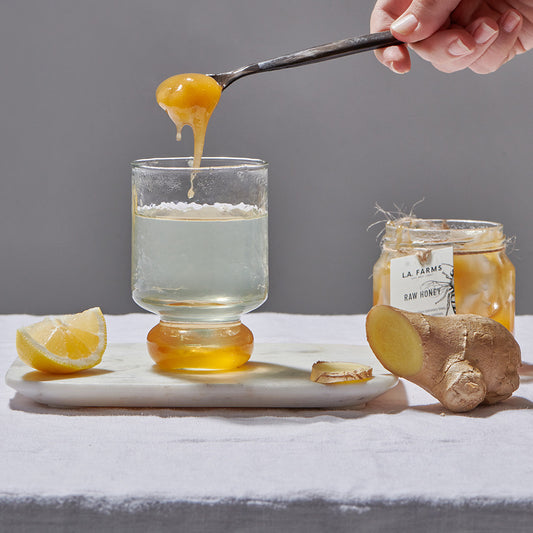 Hot Toddy with L.A. FARMS Raw Honey