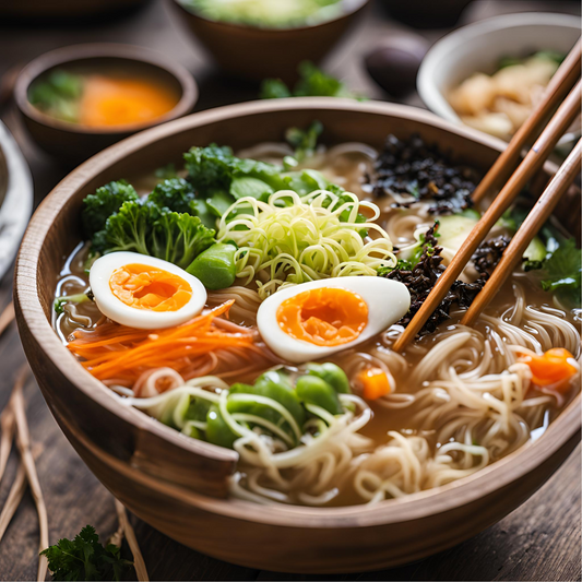 L.A. FARMS Bone Broth Ramen Bowl