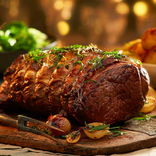 Grass-Fed Angus Beef Rolled Roast with Herbs