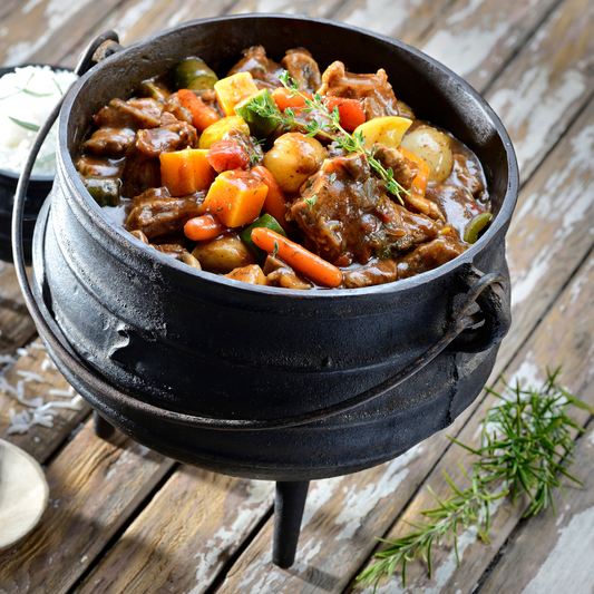 Traditional South African Lamb Potjie