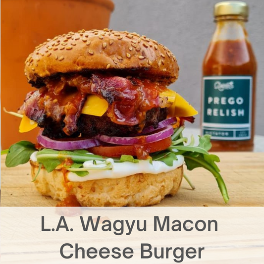 L.A. Wagyu Macon Cheese Burger