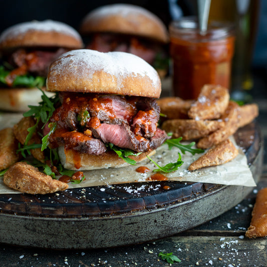 Grass-Fed Angus Rump Steak Prego Roll