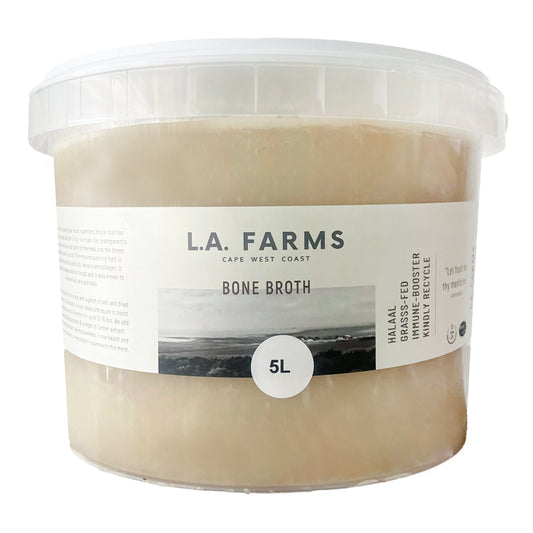 L.A. FARMS Grass-Fed Bone Broth 5L