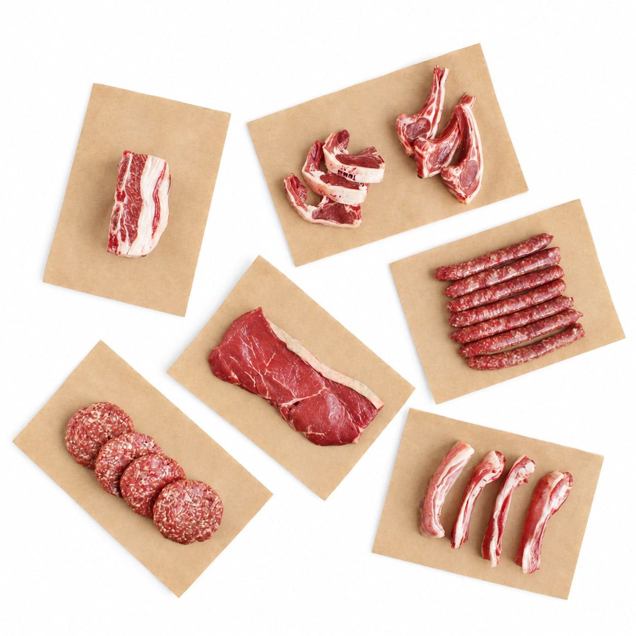Grass-Fed Angus Braai Box (includes Free Range Lamb, L.A. Wagyu optional)