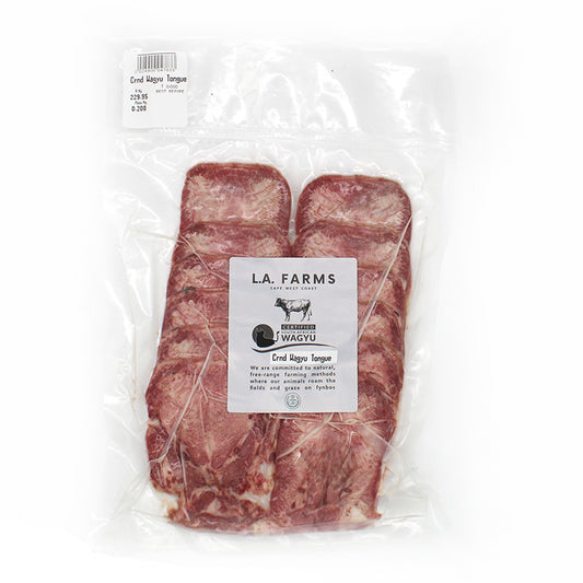 L.A. FARMS Certified Wagyu Corned Tongue